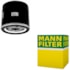 Filtro Óleo Chevrolet Cruze 1.4 16V 2016 a 2023 Mann Filter