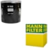 Filtro Óleo Fiat Siena Palio Idea 2003 a 2010 Mann Filter