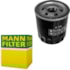 Filtro Óleo Fiat Toro 2.4 16V 2016 a 2023 a  Mann Filter