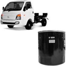 Filtro Óleo Hyundai 2.5 Kia 2.5 1997 a 2023 Mann Filter
