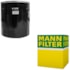 Filtro Óleo Hyundai 2.5 Kia 2.5 1997 a 2023 Mann Filter