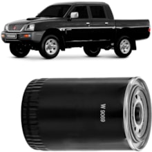 Filtro Óleo Mitsubishi L200 2.8 8v 1996 a 2003 Mann Filter