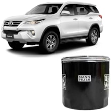 Filtro Óleo Toyota SW4 2.7 16V 2012 a 2016 Mann Filter
