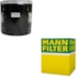 Filtro Óleo Volkswagen Gol Golf Polo Fox 1.0 12v Mann Filter