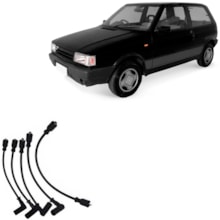 Jogo Cabo Vela Fiat Uno 1.0 Mille 1.3 1.5 1990 a 1991 Ngk Jogo Cabo Vela Fiat Uno 1.0 Mille 1.3 1.5 1990 a 1991 Ngk