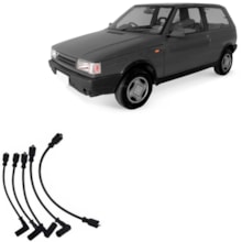 Jogo Cabo Vela Fiat Uno Fiorino Elba Premio 1990 a 1991 Ngk Jogo Cabo Vela Fiat Uno Fiorino Elba Premio 1990 a 1991 Ngk