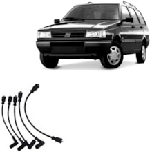 Jogo Cabo Vela Fiat Uno Furgoneta 1.3 1.5 1990 a 1991 Ngk Jogo Cabo Vela Fiat Uno Furgoneta 1.3 1.5 1990 a 1991 Ngk
