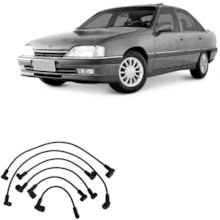 Jogo Cabo Vela Ignição C-20 Omega Suprema Silverado 4.1 Ngk