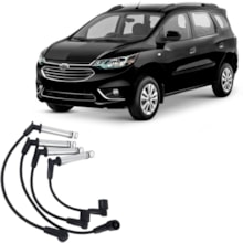 Jogo Cabo Vela Ignição Chevrolet Spin 1.8 2017 a 2024 NGK Jogo Cabo Vela Ignição Chevrolet Spin 1.8 2017 a 2024 NGK