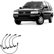 Jogo Cabo Vela Ignição Fiat  Elba 1.3 1.5 8v 1986 a 1989 Ngk Jogo Cabo Vela Ignição Fiat  Elba 1.3 1.5 8v 1986 a 1989 Ngk