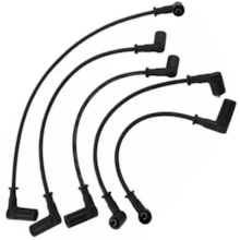 Jogo Cabo Vela Ignição Fiat Tempra 2.0 8v 1994 a 1997 Ngk Jogo Cabo Vela Ignição Fiat Tempra 2.0 8v 1994 a 1997 Ngk