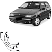 Jogo Cabo Vela Ignição Fiat Tipo 1.6 8v  mpi 1995 Ngk