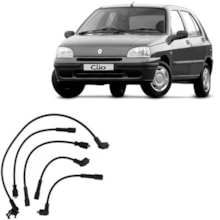 Jogo Cabo Vela Ignição Renault Clio 1.6 8v 1998 a 1999 Ngk