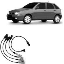Jogo Cabo Vela Ignição Seat Ibiza 1.8 8v  1995 a 1999 Ngk Jogo Cabo Vela Ignição Seat Ibiza 1.8 8v  1995 a 1999 Ngk