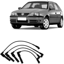 Jogo Cabo Vela Ignição Volkswagen Gol 1.0 16v 2001 Ngk