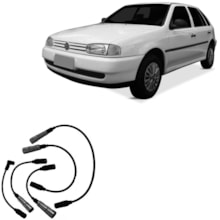 Jogo Cabo Vela Ignição Volkswagen Gol 1.6 1.8 1995 a1996 Ngk