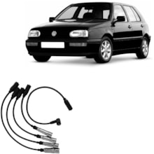 Jogo Cabo Vela Ignição Vw Golf  Mexicano 1.8 1996 a 1998 Ngk Jogo Cabo Vela Ignição Vw Golf  Mexicano 1.8 1996 a 1998 Ngk