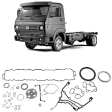 Jogo Junta Inferiror Motor Delyvery Express ISF 2.8L Cuminns