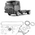 Jogo Junta Inferiror Motor Delyvery Express ISF 2.8L Cuminns
