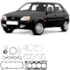 Jogo Junta Motor Ford Fiesta 1.6 8v 1999 2000 a 2014 Sabó