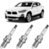 Jogo Kit 3 Velas Ignição Bmw X2 1.5 2018 a 2021 Ngk Iridium