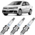 Jogo Kit 3 Velas Ignição Gol Fox Polo Up 1.0 1.6 EA2011 Ngk