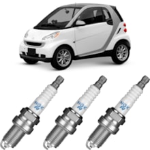 Jogo Kit 3 Velas Ignição Smart Fortwo 1.0 2008 a 2014 Ngk Jogo Kit 3 Velas Ignição Smart Fortwo 1.0 2008 a 2014 Ngk