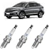 Jogo Kit 3 Velas VW Golf 1.0 12v Tsi 3 Cilindros 16 a 19 Ngk