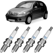 Jogo Kit 4 Velas de Ignição Citroen XSara C4 C5 2.0 16V NGK Jogo Kit 4 Velas de Ignição Citroen XSara C4 C5 2.0 16V NGK