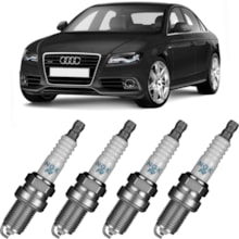 Jogo Kit 4 Velas Ignição Audi A4 Turbo 98 a 23 Ngk Platinum Jogo Kit 4 Velas Ignição Audi A4 Turbo 98 a 23 Ngk Platinum