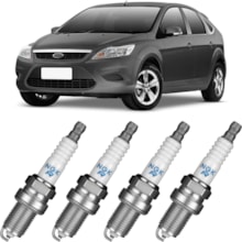 Jogo Kit 4 Velas Ignição Ford Focus 1.8 2.0 16v Ngk Jogo Kit 4 Velas Ignição Ford Focus 1.8 2.0 16v Ngk