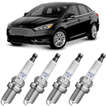 Jogo Kit 4 Velas Ignição Ford Focus 2.0 05 a 08 Ngk Iridium Jogo Kit 4 Velas Ignição Ford Focus 2.0 05 a 08 Ngk Iridium