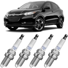 Jogo Kit 4 Velas Ignição Honda HRV 1.5 19 a 2022 Ngk Iridium