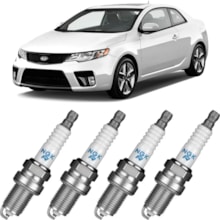 Jogo Kit 4 Velas Ignição Kia Cerato 1.6 16v 2013 a 2023 Ngk Jogo Kit 4 Velas Ignição Kia Cerato 1.6 16v 2013 a 2023 Ngk