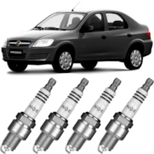 Jogo Kit 4 Velas Ignição Prisma 2009 a 2021 Ngk Iridium Ix Jogo Kit 4 Velas Ignição Prisma 2009 a 2021 Ngk Iridium Ix