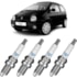 Jogo Kit 4 Velas Ignição Renault Twingo 1.2 1998 a 2021 Ngk