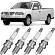 Jogo Kit 4 Velas Ignição Saveiro 1.6 8v Flex Ngk Jogo Kit 4 Velas Ignição Saveiro 1.6 8v Flex Ngk