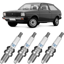 Jogo Kit 4 Velas Ignição Volkswagen Gol 1.6 1980 a 2022 Ngk Jogo Kit 4 Velas Ignição Volkswagen Gol 1.6 1980 a 2022 Ngk