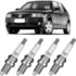 Jogo Kit 4 Velas Ignição Vw Gol 1.8 8v 2002 a 2022 Ngk