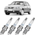 Jogo Kit 4 Velas Ignição Vw Gol Parati Polo Classic 16v NGK