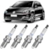 Jogo Kit 4 Velas Ignição Vw Golf 1.4 2015 a 2019 Ngk Iridium