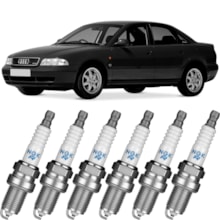 Jogo Kit 6 Velas Ignição Audi A4 Limousine 3.0 2000 a 23 Ngk Jogo Kit 6 Velas Ignição Audi A4 Limousine 3.0 2000 a 23 Ngk
