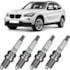 Jogo Kit 6 Velas Ignição Bmw X1 28i 2009 a 2023 Ngk Platinum