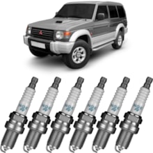 Jogo Kit 6 Velas Ignição Pajero 1994 1995 1996 Ngk Platinum Jogo Kit 6 Velas Ignição Pajero 1994 1995 1996 Ngk Platinum