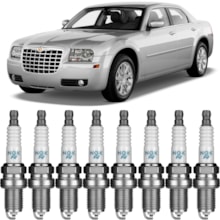 Jogo Kit 8 Velas Ignição Chrysler 300C 05 a 10 Ngk Platinum
