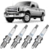 Jogo Kit Velas Ignição Ford Mustang 5.0 V8 1987 a 2024 NGK
