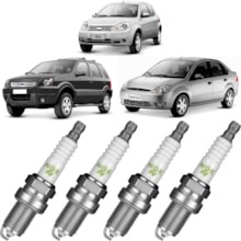 Jogo Vela Ford Fiesta 1.0 Supercharger 02 a 2007 Tr7b10 NGK Jogo Vela Ford Fiesta 1.0 Supercharger 02 a 2007 Tr7b10 NGK