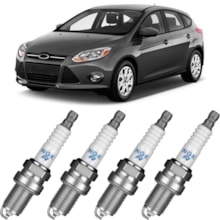 Jogo Vela Ford Nwe Fiesta Mexicano 1.6 16v Sigma NGK Green