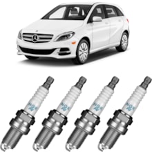 Jogo Vela Ignição Mercedes Benz C180 C200 E250 NGK Platinum