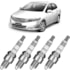 Jogo Vela Ignição Peugeot 308 408 508 3008 1.6 NGK